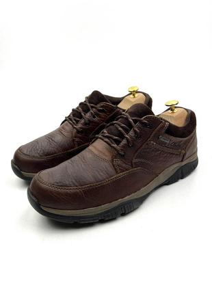 Мужские кожаные кроссовки clarks gore-tex1 фото