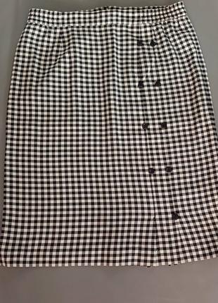 Юбка в клетку