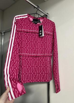 Розовый спортивный лонг adidas ivi park