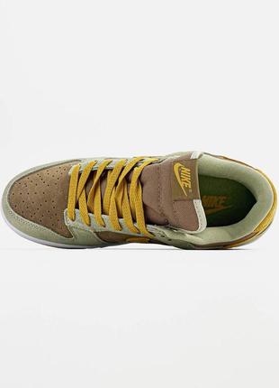 Кросівки nike dunk low dusty "olive "2 фото