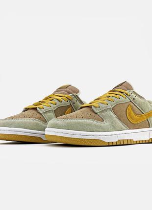 Кросівки nike dunk low dusty "olive "4 фото