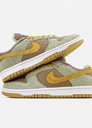 Кросівки nike dunk low dusty "olive "1 фото