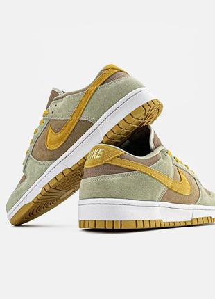 Кросівки nike dunk low dusty "olive "8 фото