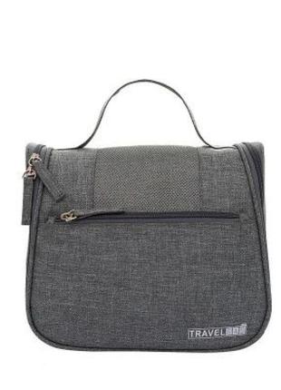 Дорожный подвесной органайзер для косметики travel bag grey