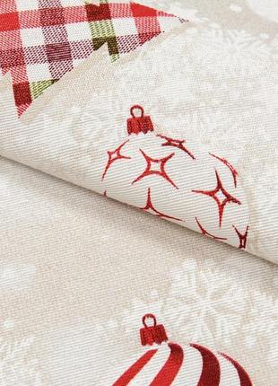 Новогодняя декоративная подушка time textile bolas2 фото