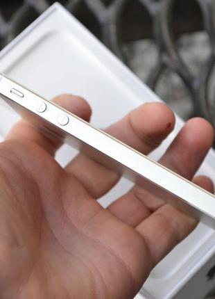 Б/у apple iphone 5s 16gb silver neverlock оригінал з гарантією8 фото