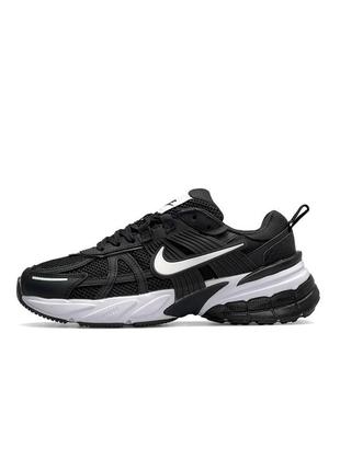 Кроссовки nike runtek black white1 фото