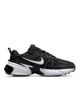 Кроссовки nike runtek black white3 фото