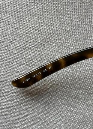 Мужские солнцезащитные очки с футляром burberry8 фото