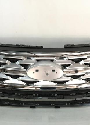 Решітка радіатора grill ford explorer 18-19 jb5z-8200-ak срібло