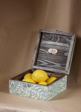 Скринька лимон1 фото