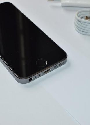 Б/у apple iphone 5s 16gb space gray neverlock оригінал з гарантією2 фото