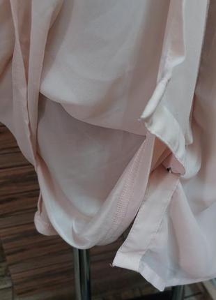 Ніжна сукня плаття h&m,шифон на трикотажній підкладці6 фото