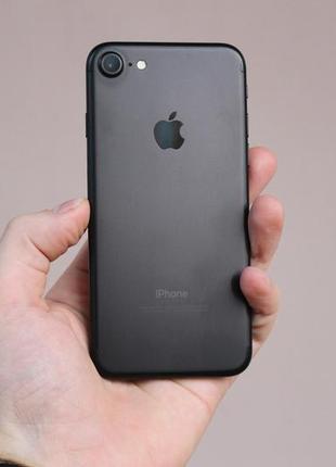 Б/у apple iphone 7 32gb matte black neverlock mdm