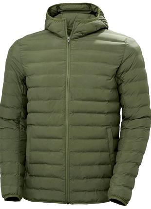 Куртка чоловіча helly hansen mono material hooded insulator зелений m (53496-473)