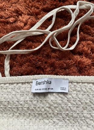 Топ на завʼязках bershka2 фото