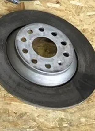 Диск тормозной передний vw jetta 1.4т 19 оригинал б/у 5q0-615-301-h
