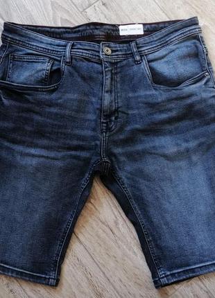 Джинсові шорти slim fit стрейч