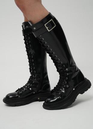 Чоботи alexander mcqueen tread slick