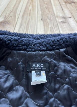 Пальто - куртка. apc cotton boreale parka з нових колекцій3 фото