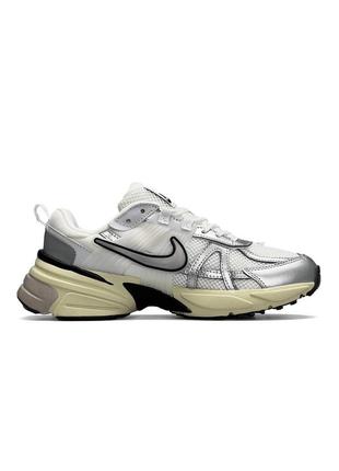 Кроссовки nike runtekk white silver3 фото