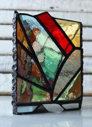 Подсвечник витражный