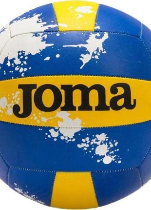 Мяч волейбольный joma high performance синий желтый 5 (400681.709 5)