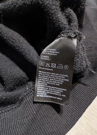 Свитшот оверсайз укороченый черный кофта спортивная укороченая худи7 фото
