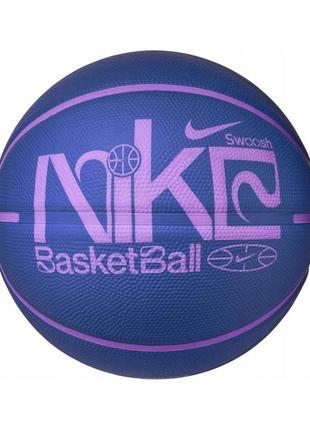 М'яч баскетбольний nike everyday playground 8p graphic deflated синій 5 (n.100.4371.429.05 5)
