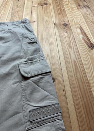 Винтажные карго брюки wrangler cargo pants vintage2 фото