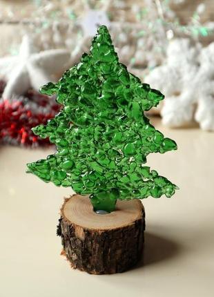 Скляні ялинки, новорічні подарунки