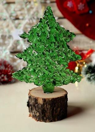 Скляні ялинки, новорічні подарунки