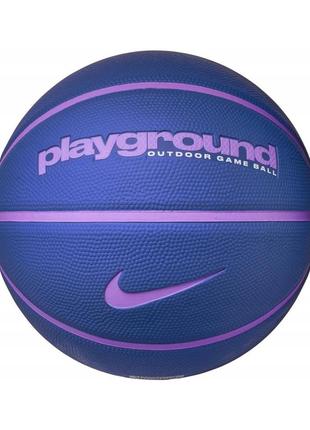 Мяч баскетбольный nike everyday playground 8p graphic deflated синий 7 (n.100.4371.429.07 7)2 фото