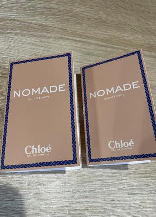 Оригинальный пробник парфюм chloe nomade nuit d`egypte