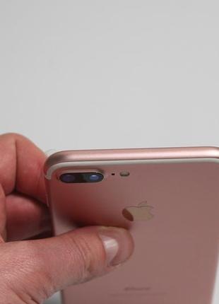 Б/у apple iphone 7 plus 32gb оригінал neverlock rose gold7 фото