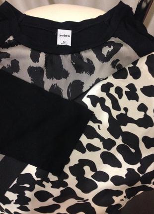 Блуза, zebra, размер м5 фото