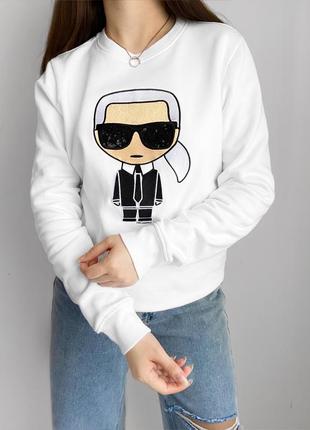 Свитшот от karl lagerfeld guess, оригинал🔝