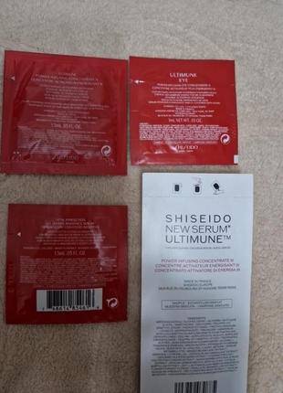 Пробники коцентрат shiseido2 фото