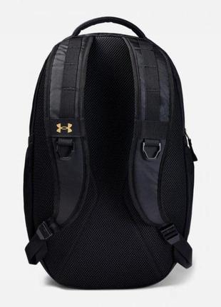 Рюкзак ua hustle 5.0 backpack 29l чорний 16x51x32 см (1361176-004)3 фото