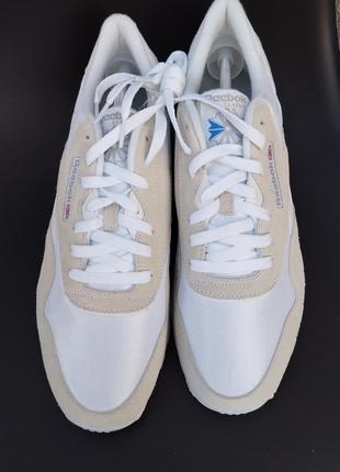 Мужские кроссовки reebok classic neylon white оригинал3 фото