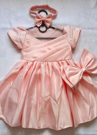 Платье нарядное на девочку 1-3 лет3 фото