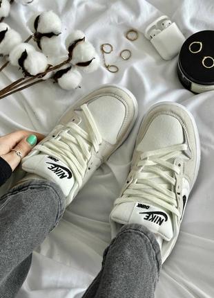 Женские dunk disrupt 2 pale ivory black5 фото