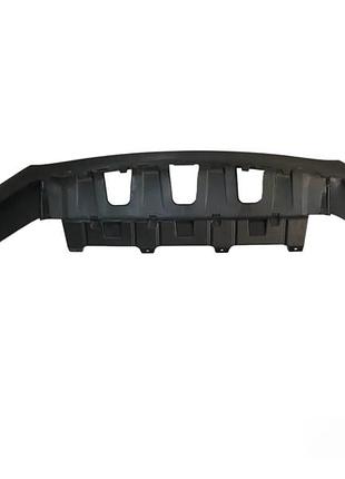 Спойлер губа накладка переднего бампера vw tiguan 2007-2011 5nd805903a9b9 нижняя европа