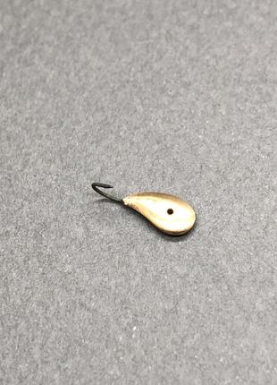 Мормишка паяна "дон" золото 0.33г для зимової риболовлі