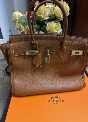 Сумка кожа номерная hermes1 фото