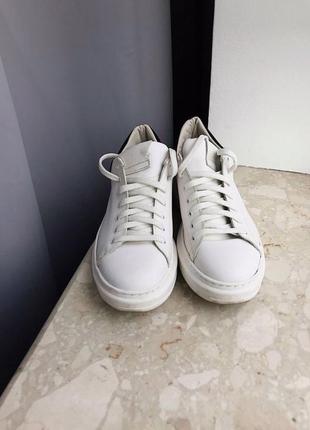 Белые кеди, кроссовки в виде mcqueen эко кожа zara mango h&amp;m adidas5 фото