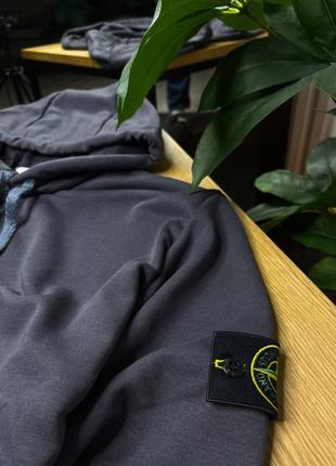 Топове худі від відомого бренду stone island, рідкісна та красива модель jacaranda black 💣1 фото