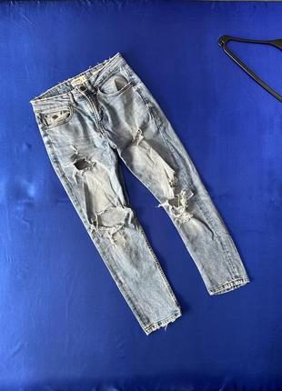 Базові джинси pull&bear брюки спорт термобелье карго штани спортивки спортивні zara guess armani1 фото