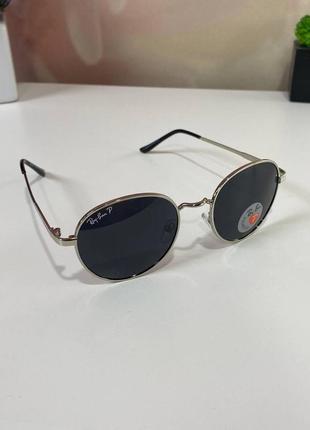 Окуляри ray-ban сонцезахисні чорні, поляризовані