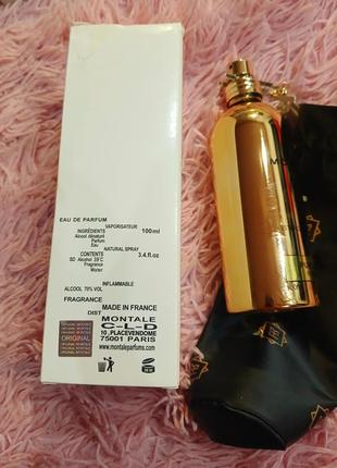 Новинка! тестер-оригинал! богемный парфюм montale pure gold-чистое золото 100ml новый2 фото